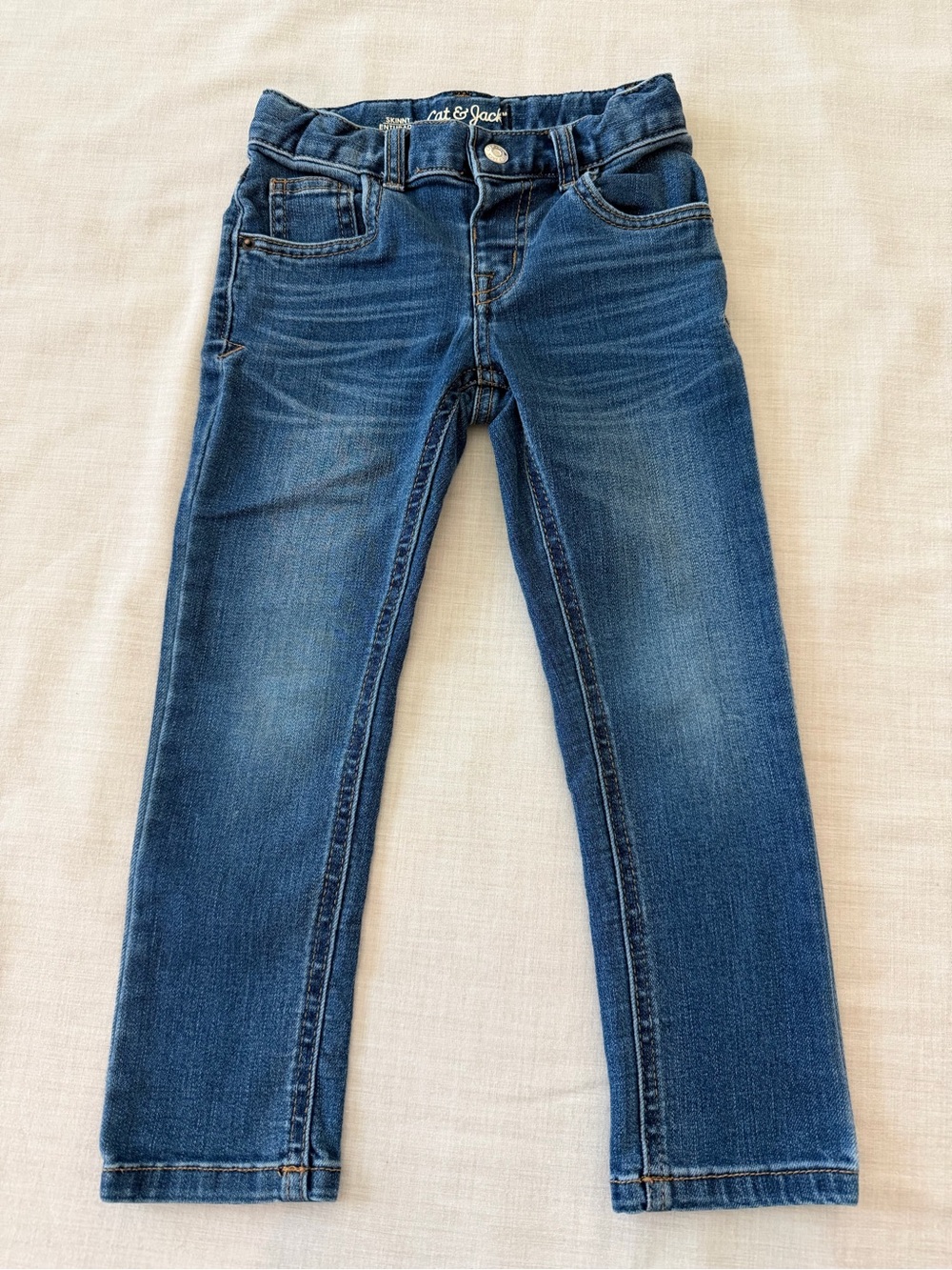 Cat & Jack Dark Blue Skinny Jeans for boys